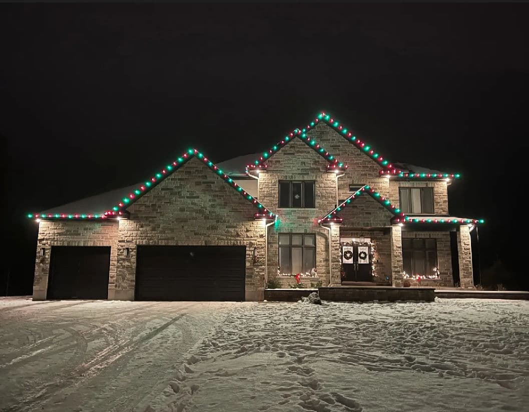 Bring the Holiday Spirit Home with BK Landscaping's Christmas Light Installation image