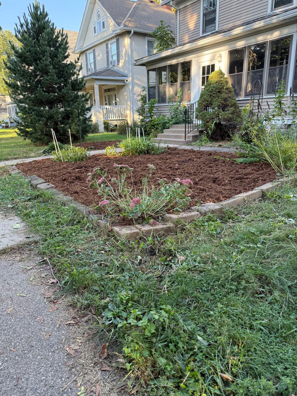 Mulch and Rock Installation Brings New Life to Local Landscapes