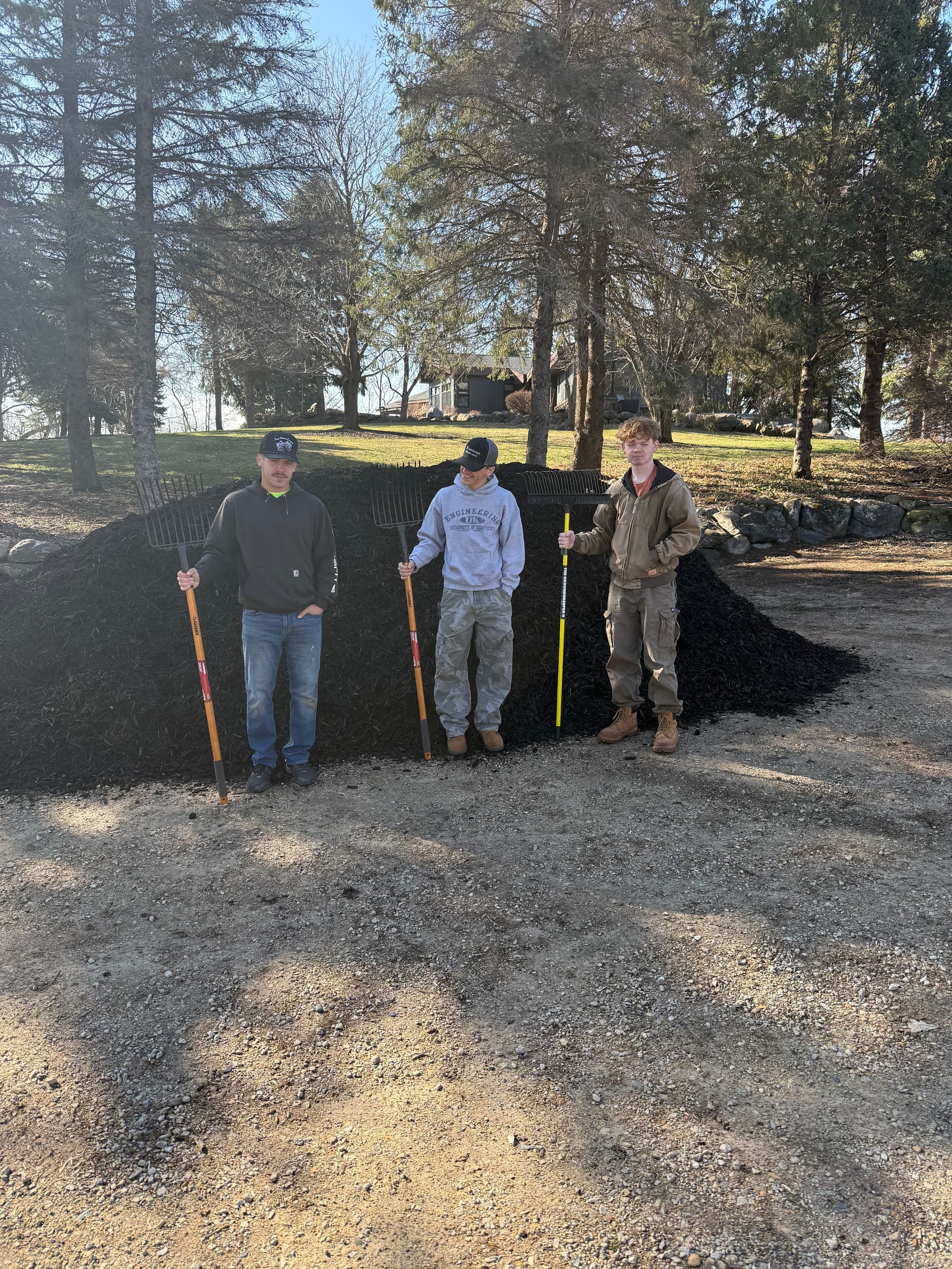 Fresh Mulch Install Giving Prior Lake Beds a Clean Finish image